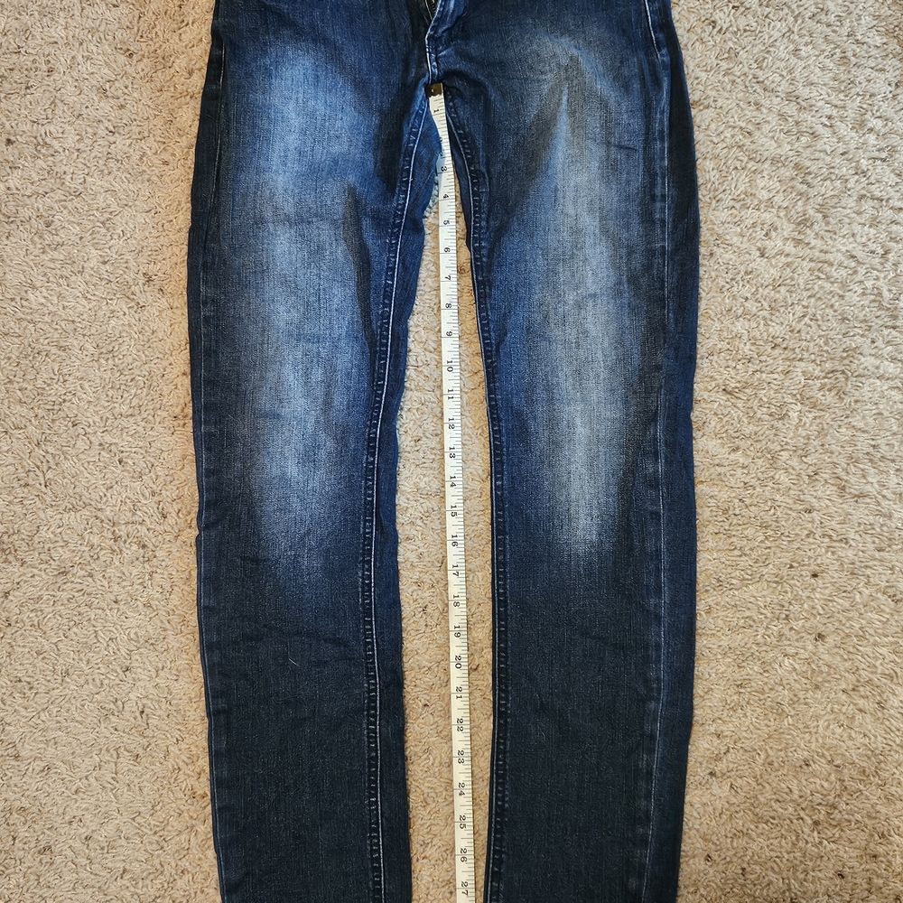 Women's Skinny Jeans - Dark Blue